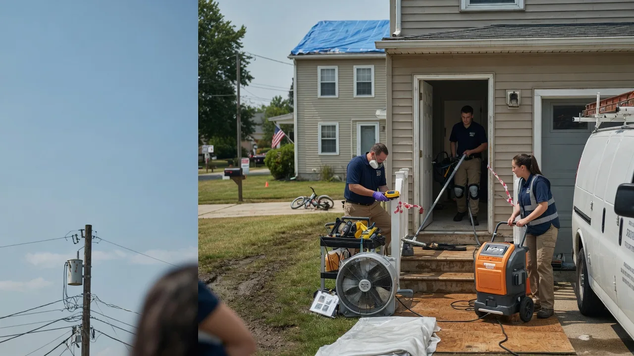 Water Damage Repair in Lanexa, VA near me